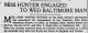 Hunter Stier engagement Pitts Gazette Times Jan 28 1919