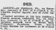 agnew charles naylor obit Pitts Press Jan 10 1904
